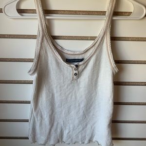 Tan cami from Abercrombie and Fitch
